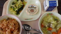 5組のリクエスト給食