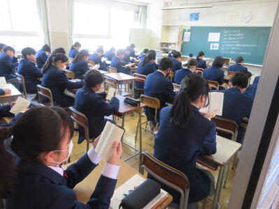 １年生の教室の様子です。