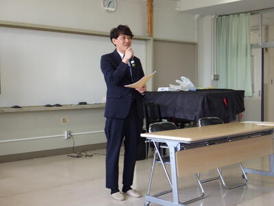 新会長　見目さん
