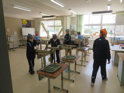 おおあし学級です。