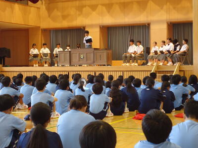 選挙管理委員長の話です。