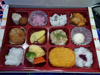 昼食のお弁当