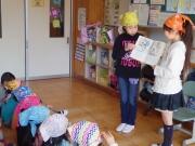 1年生の読み聞かせ