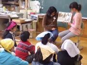 4年生の読み聞かせ
