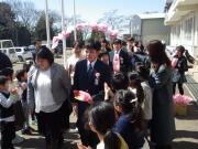 卒業生お見送り