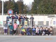 KASA駐車場看板付け