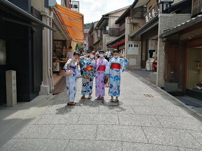 清水寺周辺の散策スタート！