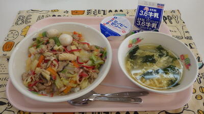５月９日（火）の給食の献立