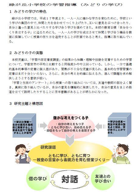 みどりの学び