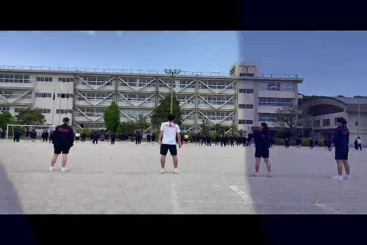 体育祭「城山YOSAKOI」練習用動画です