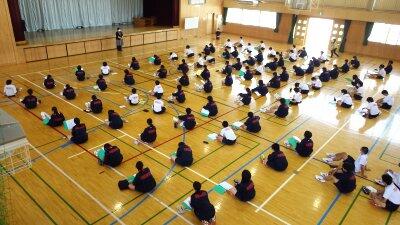 事前集会の様子