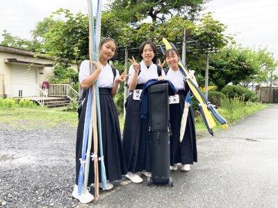 弓道部頑張れ