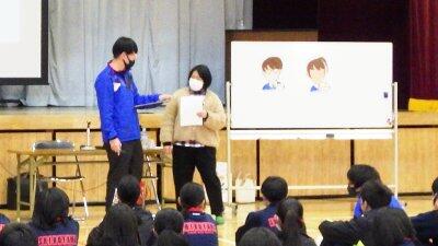 デートＤＶ防止出前講座の様子