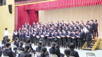 2年生の合唱