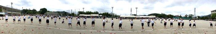 体育祭の様子