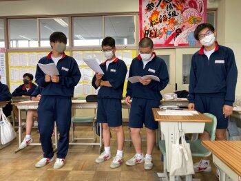 模擬総会の様子
