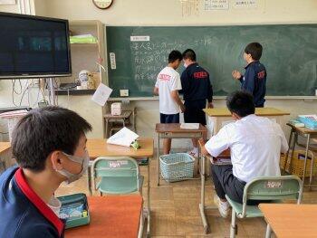 話合い活動の様子