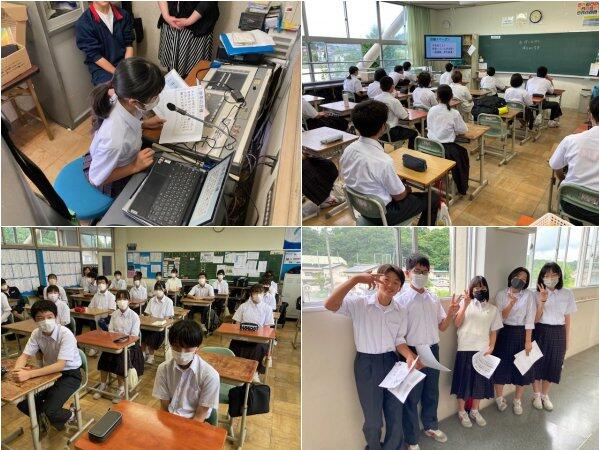 生徒会朝会の様子