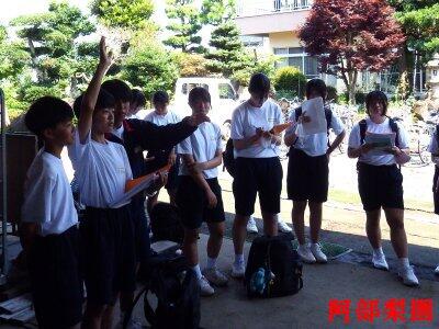 阿部梨園での活動の様子