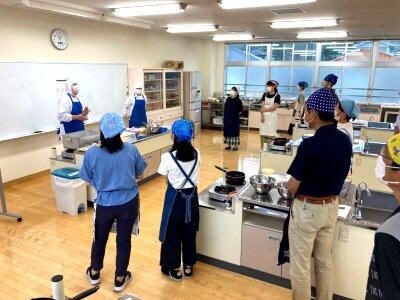 調理実習の様子