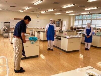 調理実習の様子