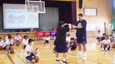 3×3バスケットボール教室の様子