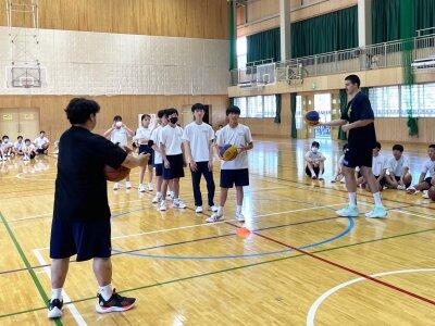3×3バスケットボール教室の様子