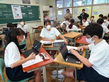 要請訪問の様子