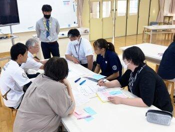 要請訪問の様子