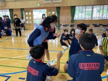 生徒会行事の様子