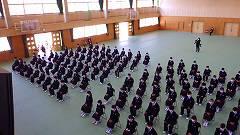 体育館の様子です。