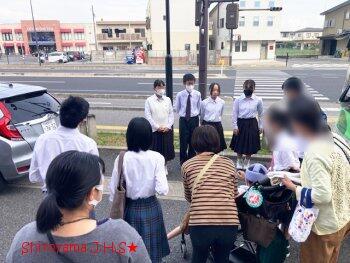 盲学校との交流の様子