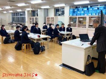 県立高校説明会の様子