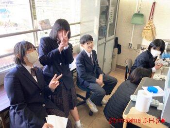 生徒会朝会の様子