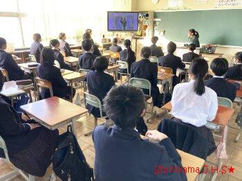 生徒会朝会の様子