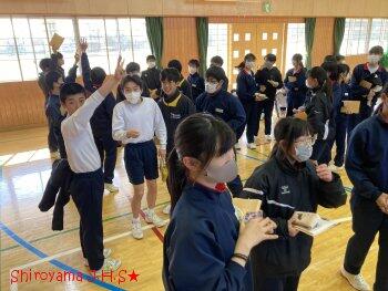 2学年集会の様子