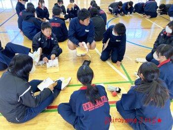 2学年集会の様子