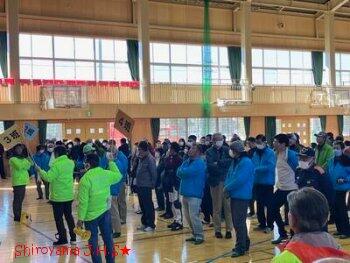 城山地区防災訓練の様子