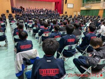 3年生を送る会の様子