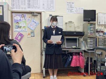 謝恩式の様子