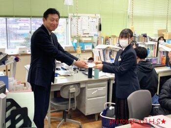謝恩式の様子