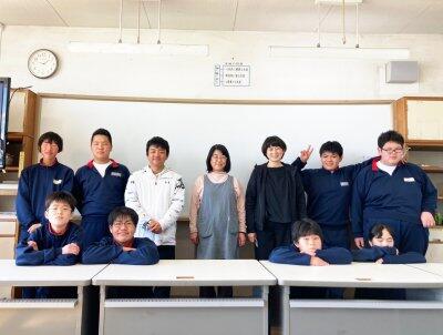生徒と一緒に