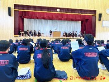 生徒会役員選挙の様子