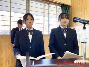生徒会役員選挙の様子