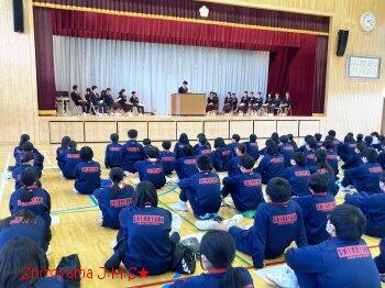 生徒会役員選挙の様子