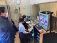 生徒会入会式の様子