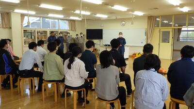 消防署の方から説明