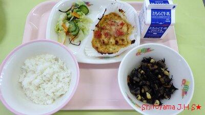 今日は「トマト給食」