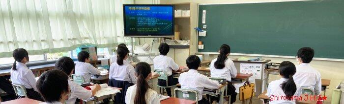 生徒会朝会の様子