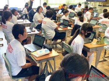 公開授業の様子